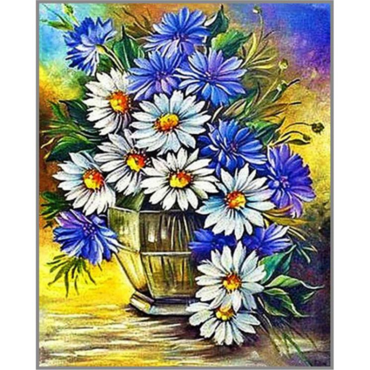R-940 Алмазная мозаика Милато "Полевой букет"
