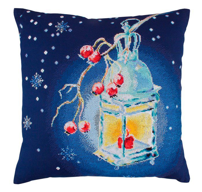 CU013 Набор для вышивания РТО "Теплый свет Рождества"