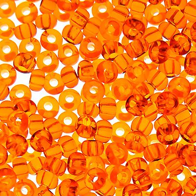 Бисер Preciosa 90000 оранжевый прозрачный 