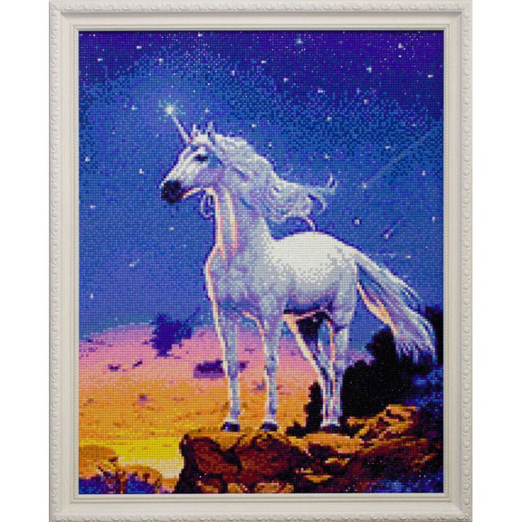 Ag 129 Алмазная мозаика Гранни "Звездный единорог"