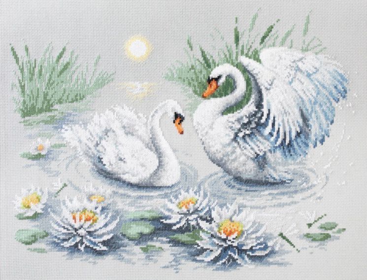 130-061 Набор для вышивания Чудесная игла "Свадебный вальс"