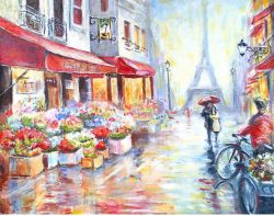 Ag 5849 Алмазная мозаика Гранни "Вдвоем по Парижу"