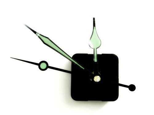 Часовой механизм арт.КЛ.26061 BUF-3130Y стрелки с флуоресцентным покрытием