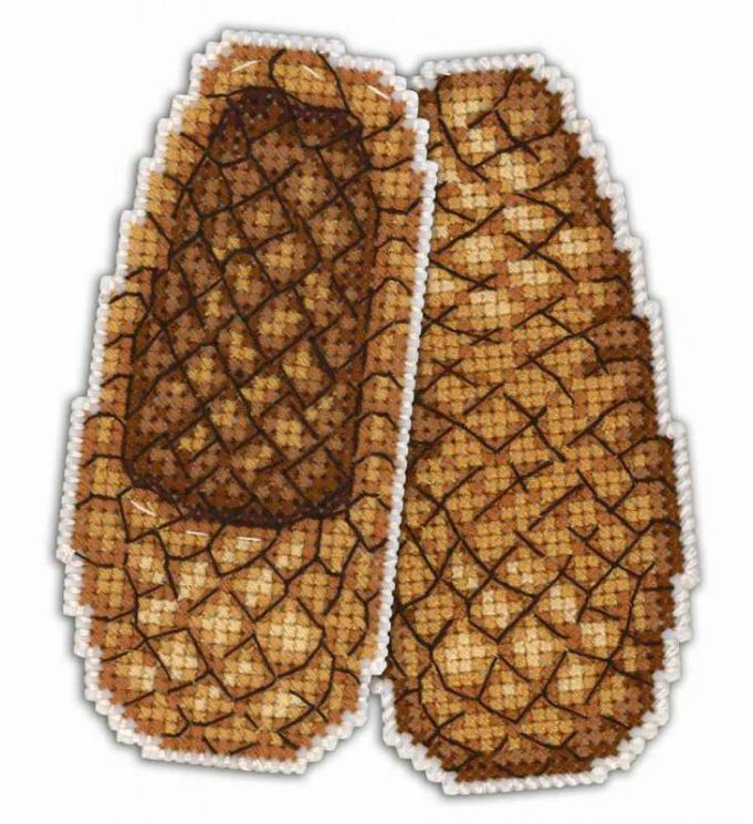 Р-163 Набор для вышивания "Жар-Птица" "Лапти на счастье"