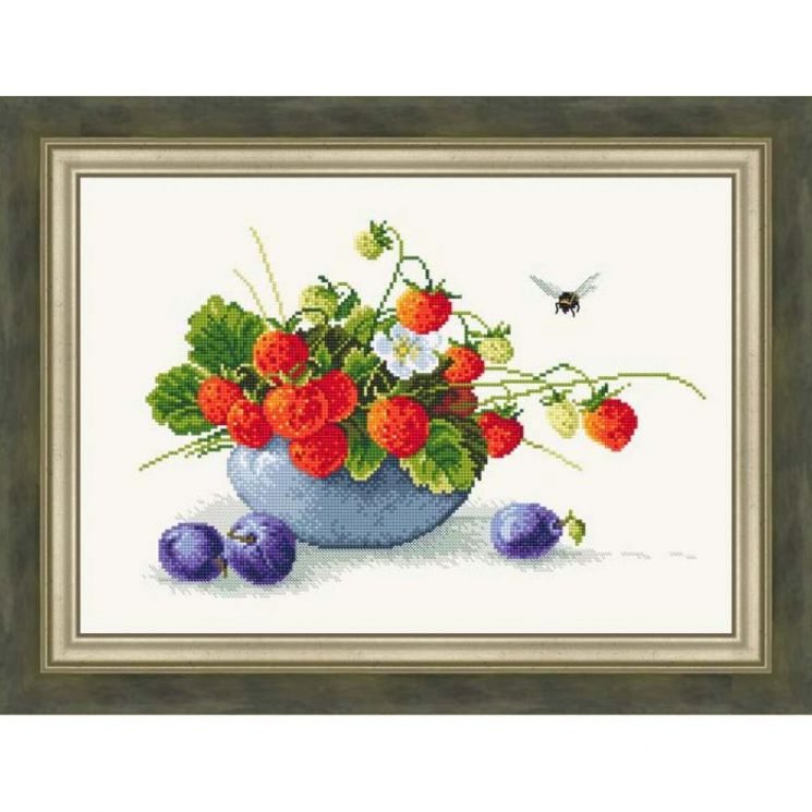 Набор для вышивания Сделано с любовью Н-014 "Вкус лета", 30х40