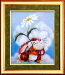 L-0001 "Любит-не любит..." (Рисуем иглой)