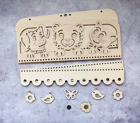 Подвес Щепка "Зверята" ОР-234