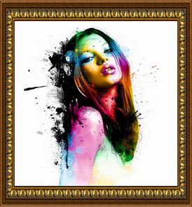 Алмазная мозаика DIY "Яркие краски 3" G-236