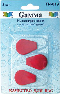 Нитковдеватель Gamma с пластиковой ручкой TN-019
