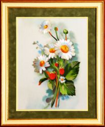 L-0003 "Ромашковое лето" (Рисуем иглой)