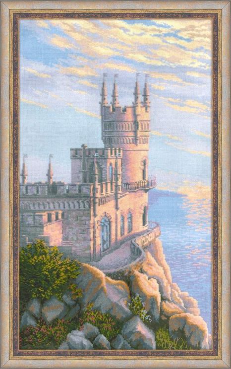 Набор для вышивания Риолис "Ласточкино гнездо" 1645