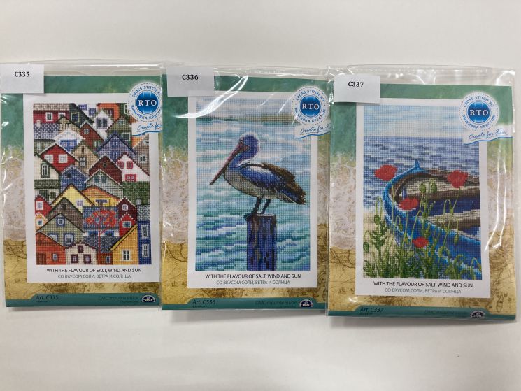 КВ-6 Комплект наборов для вышивания РТО "С335 + С336 + С337"