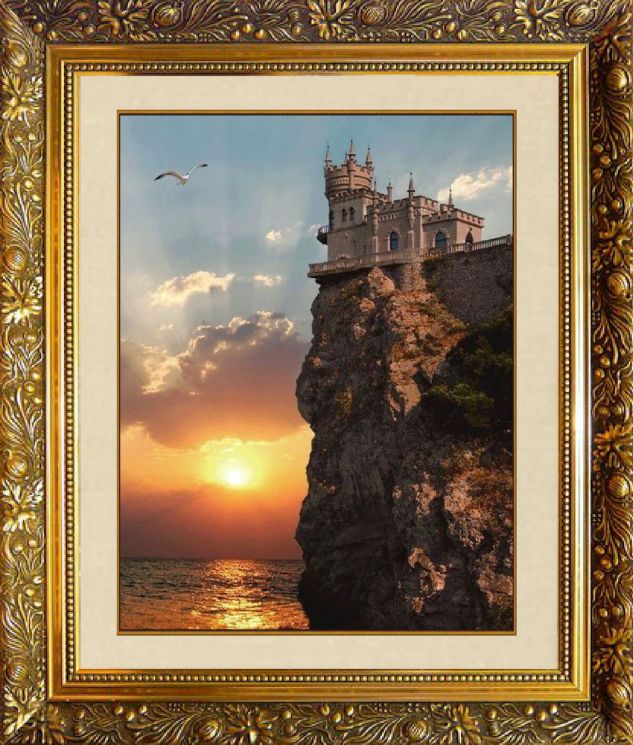 SP-327 Алмазная мозаика МИЛАТО "Ласточкино гнездо"