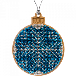 Набор для вышивания бисером по дереву ВОЛШЕБНАЯ СТРАНА FLK-131, 7.5*9см