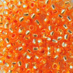 08289 Бисер хрустальный тыквенный (Preciosa) 