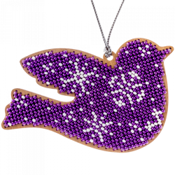 Набор для вышивания бисером по дереву ВОЛШЕБНАЯ СТРАНА FLK-132, 10.5*7см