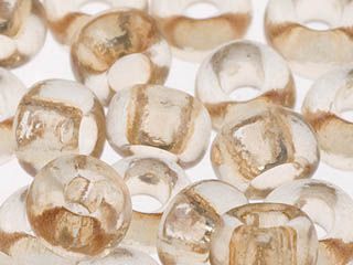 Бисер Preciosa 01111 прозрачный бежевый