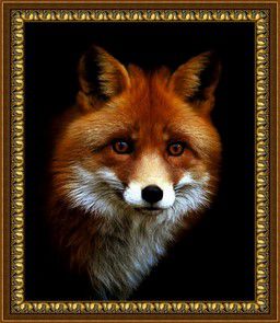 Алмазная мозаика Милато "Хитрый лис" R-889 