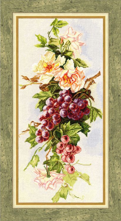 ФС-003 Набор для вышивания Золотое Руно "Дары осени" по кртине Катарины Кляйн