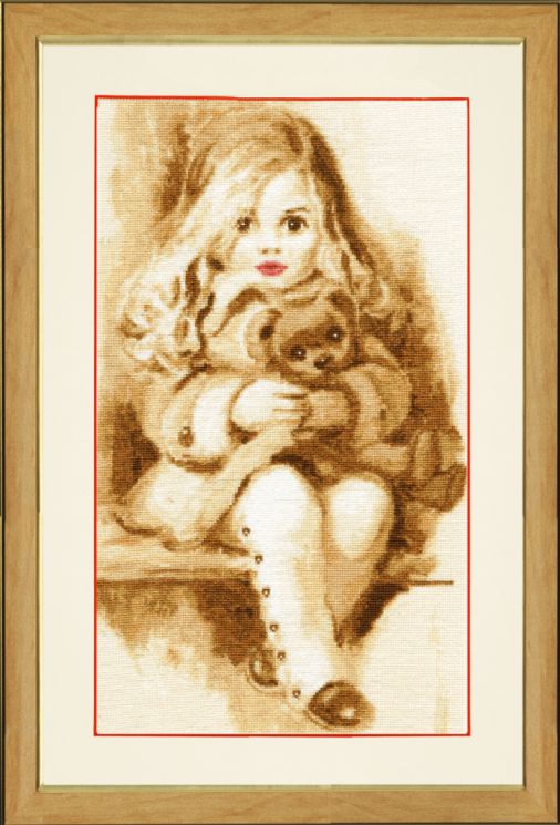 Набор для вышивания крестом ЗОЛОТОЕ РУНО "Мамина помада" СВ-021