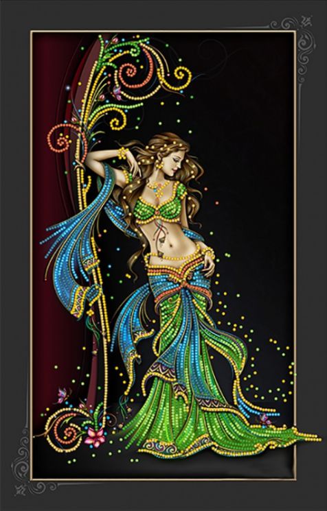 КБ-302 Схема для вышивания бисером ТМ Наследие "Магия востока"