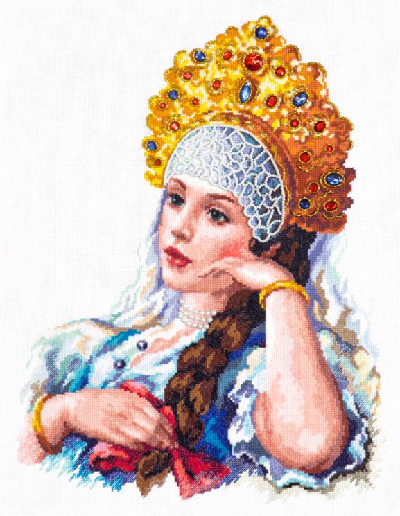 Набор для вышивания крестом Чудесная игла «Моя отрада!» 90-01