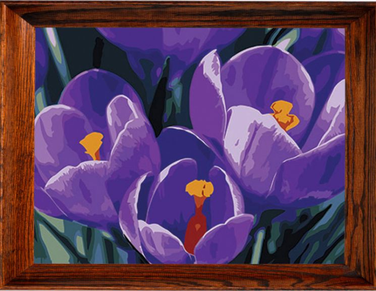 Алмазная мозаика Color Kit "Цветочное настроение" CKC078