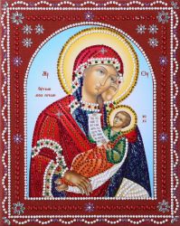 IF007 Алмазные иконы фигурными стразами Color Kit "Утоли Моя Печали"