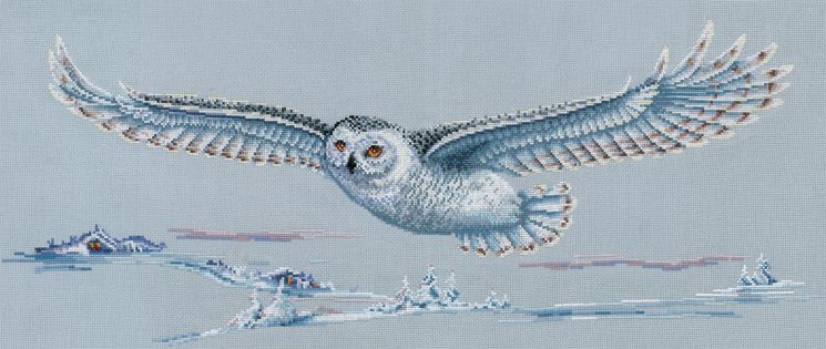 П-47 Набор для вышивания Сделай своими руками "Полярная сова"