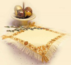 823 Набор для вышивания Риолис «Салфетка "Христос Воскресе"»