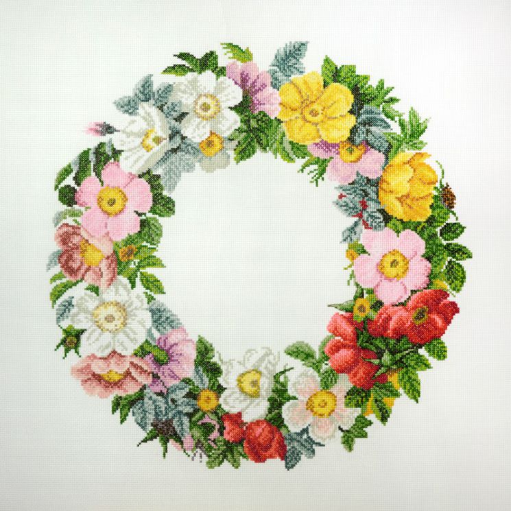 06.002.48 Набор для вышивания Марья Искусница "Венок"