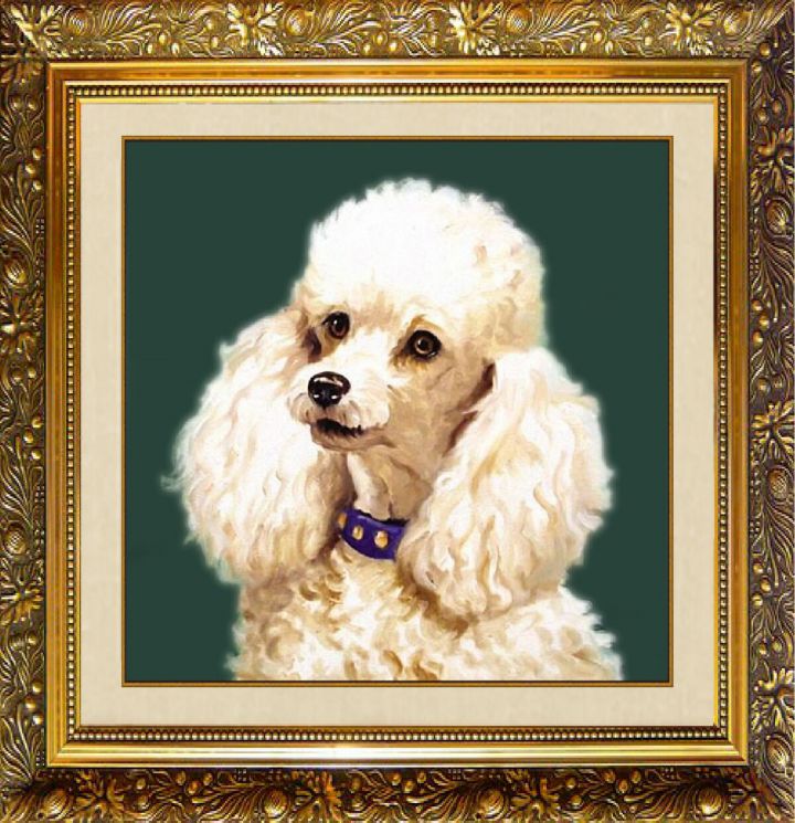 F-105 Алмазная мозаика МИЛАТО "Пудель"