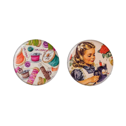 Магнитный двухсторонний держатель для игл ВОЛШЕБНАЯ  СТРАНА FLMH-061(M), 2.5см