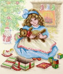 07.007.14 Набор для вышивания Марья Искусница "Подарок на Рождество"