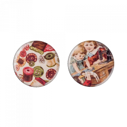 Магнитный двухсторонний держатель для игл ВОЛШЕБНАЯ  СТРАНА FLMH-062(M), 2.5см