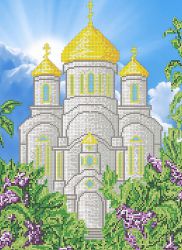 КБ-214 Схема для вышивания бисером ТМ Наследие "Небесная благодать"