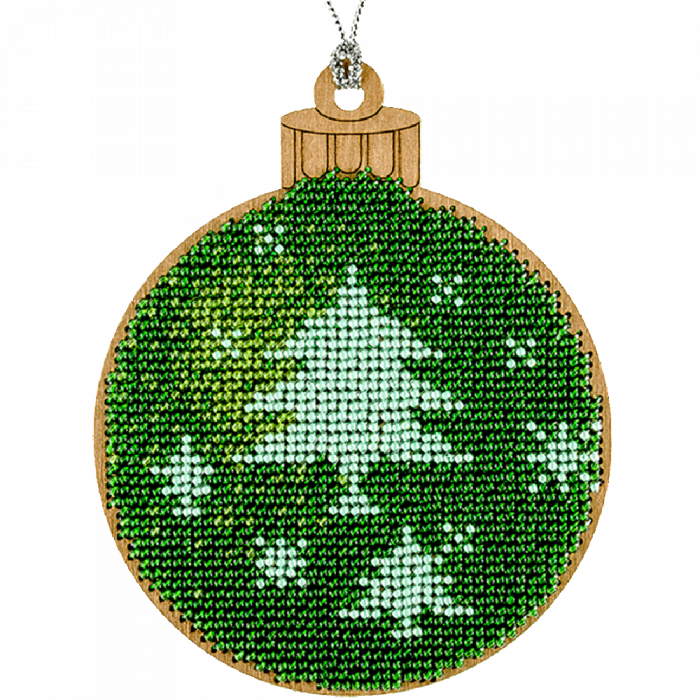 Набор для вышивания бисером по дереву Волшебная страна FLK-057, 10*12см