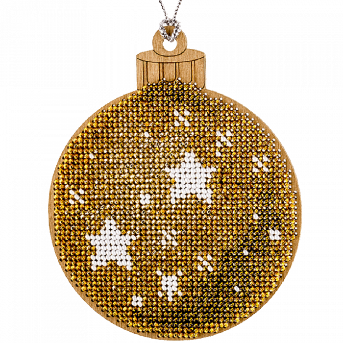 Набор для вышивания бисером по дереву Волшебная страна FLK-058, 10*12см