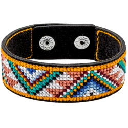 Набор для вышивания нитками на искусственной коже ВОЛШЕБНАЯ СТРАНА FLHL-031 2.2х22см