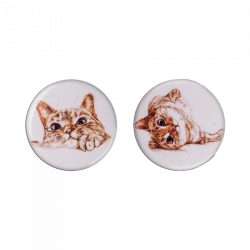 Магнитный двухсторонний держатель для игл ВОЛШЕБНАЯ  СТРАНА FLMH-065(M), 2.5см