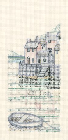 Набор для вышивания в технике бэкстич DERWENTWATER DESIGNS "Залив Каменный причал" СВ02 